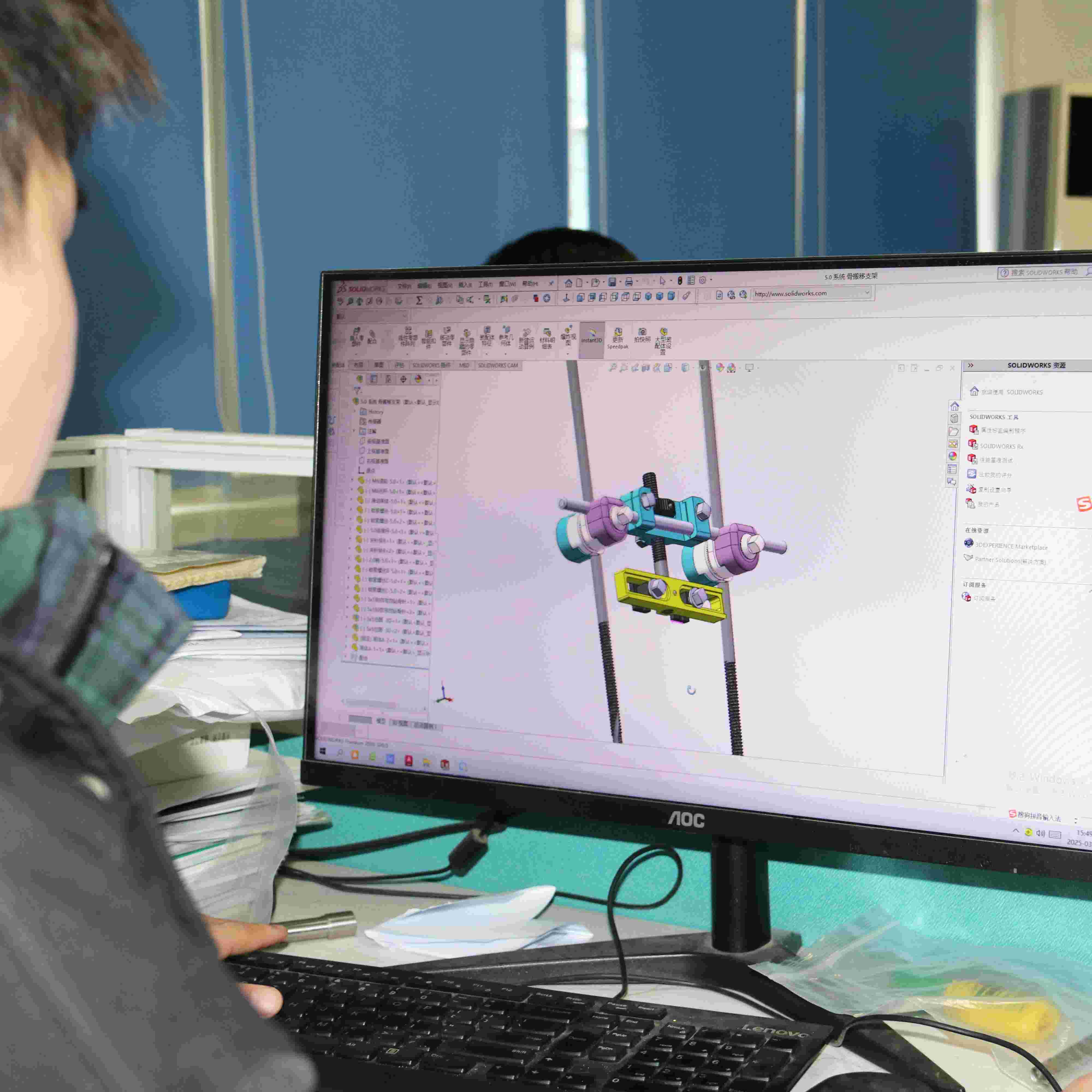 5-Axis CNC Precision Milling for Titanium Implants